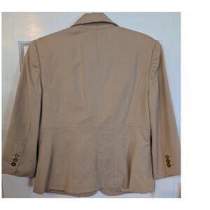 Grace Dane Lewis | Tan Cropped Blazer | Size 12
